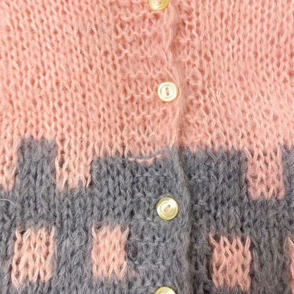 Womens Knitted Color Block cardigan Size XXS‎ - Picture 3 of 4